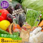 野菜定期便 お米と季節のやさい 8品目 野菜