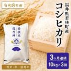 コシヒカリ 3ケ月連続 一等 10kg