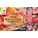 焼肉 しゃぶしゃぶ すき焼きセット 全6回