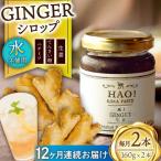 HAO ジンジャーシロップ 160g×2