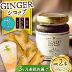 HAO ジンジャーシロップ 160g×2