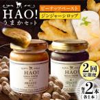 ピーナッツペースト&ジンジャーシロップ 各1本