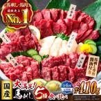 6回定期便 馬刺し大満足セット計約410g