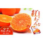 ふるさと納税 【数量限定 先行予約】愛媛県産 紅まどんな2.7kg[50R0986]【高島屋選定品】青秀 M〜３Lサイズ（10〜16玉）12月上旬頃〜順次発送 ＜.. 愛媛県砥部町