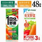 伊藤園 緑黄色野菜 紙 24本+緑の野菜 24本