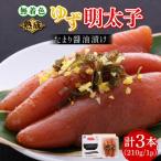明太子 熟成 3本入り