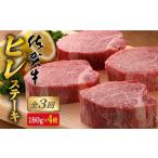 牛肉 ヒレ 全3回定期便 総計2.16kg