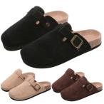 メンズ サボサンダル コンフォートサンダル スエード調 クロッグ調 オールシーズン スポーツサンダル スリッポン ベランダ ガーデニング かかとなし 黒 ベージュ