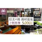 温泉 サウナ スパ利用券 信玄の湯 湯村温泉