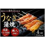 かくれうなぎ誕生の店 川八うなぎ蒲焼4人前