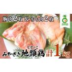 鶏肉 セット 認定農家直送のびのびと育てたみやざき地頭鶏…