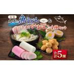 うどん 生 半生めん 特製 丸万 魚うどん 手造り かまぼこ 4種 セット