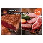 牛肉 焼肉 バーベキュー ほさか牛 カルビ&モモステーキ 700g