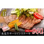 牛肉 ステーキ 特選氷見牛 サーロインステーキ用肉 960g