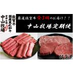 牛肉 セット 定期便3回 中山牧場定期便 佐賀牛