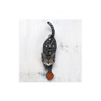 木工品 竹工品 C-007W3 キジトラ 子猫