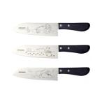 ふるさと納税 包丁 岐阜県 関市 Animarch 三徳包丁 ３本セット（ねこ、いぬ、うさぎ） H18-17