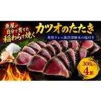 カツオ カツオの藁焼きタタキ4節セット