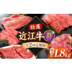 牛肉 セット 近江牛 全2回定期便 特選近江牛