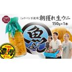 ふるさと納税 岩手県 大槌町 生うに 牛乳瓶 150g×1本［08］【4月下旬〜発送】