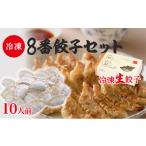 ふるさと納税 ラーメン 石川県 川北町  No.5528-0040 8番餃子セット 10人前