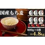 雑穀 もちもちぷちぷち食感 もち麦 800g×6袋
