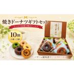 焼菓子 チョコレート ドーナツ 焼きドーナツ 10個入り