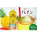 果汁飲料 沖縄ボトラーズ パイン果汁10% 500ml×24本入り