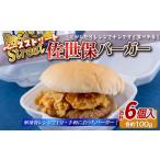 米・パン バーガー 冷凍 別送 ギフト包装 のし 即時交換 佐世…　ふるさと納税 米・パン バーガー 長崎県 佐世保市 E117p 佐世保バーガー(6入)