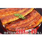 ふるさと納税 うなぎ 和歌山県 有田市 超特大国産うなぎ10本セット (200〜229g)(A269-1)