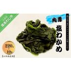 のり 海藻 わかめ 淡路島鳴門本場肉厚塩わかめ 220g×10袋入…