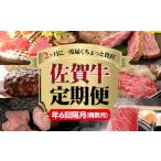 牛肉 ロース 定期便 佐賀牛 お届け便 年6回