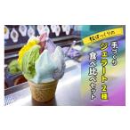 ふるさと納税 アイス・ヨーグルト ジェラート 岩手県 雫石町 年間20万人が来店 搾りたて牛乳で作る 「松ぼっくり」 ジェラート (ミルク500gと季節のジェラー…