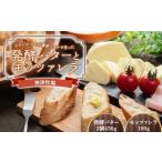 ふるさと納税 加工品等 バター 群馬県 下仁田町 神津牧場 ジャージー牛の濃厚ミルクで作った発酵バター2缶(450g) とモッツァレラ (100g) F21K-490