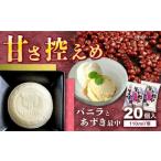 ふるさと納税 菓子 アイス 高知県 高知市 夢中熱中バニラとあずきの最中 20個入 アイス グレイジア株式会社 ATAC221 　アイス もなか バラエティ 詰め合わせ …