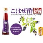たれ ドレッシング 酢 果実酢 こはぜ酢 200ml×6本