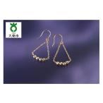 アクセサリー ピアス 煌きの10金トライアングル