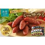肉 ソーセージ 函館カール レイモン ミニサラミ10個セット_…
