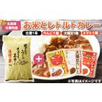 加工品等 レトルト 壮瞥産 お米とレトルトカレー3種セット