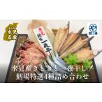 干物 アジ きときと特選一夜干し4種詰合せ