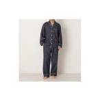 服 男 37-32-NM ヤクウール無地メンズパジャマ