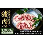 ふるさと納税 猪肉 鳥取県 大山町 GB-06 猪肉 バラ 1kg(250g×4パック)