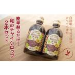 紅茶 飲料 簡単割るだけ 和のチャイシロップ2本セット:B140…