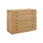 木工品 竹工品 桐たんす トランク6段:C167-003