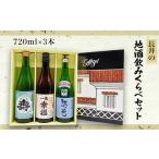 日本酒 純米吟醸酒 長井の地酒飲みくらべセット720ml×3本_D…
