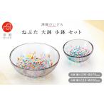 食器 グラス 津軽びいどろ 大鉢 小鉢セット