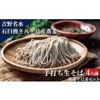 そば 生 半生めん 蕎麦 手打ち生そば 厳選そば茶セット 4人…