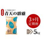 米 定期便 3ヶ月 令和7年産 青天の霹靂 5kg