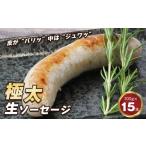 肉 ソーセージ 生ポークソーセージ 100g×15本入り