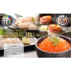 ふるさと納税 いくら 北海道 枝幸町 オホーツク枝幸の恵 高田商店《枝》セット 魚貝類 いくら 魚卵 帆立 ホタテ サーモン 鮭 北海道